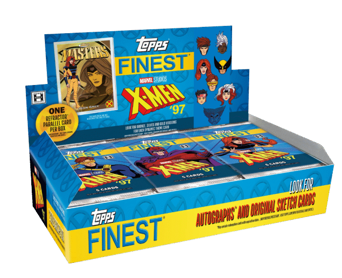 2025 Topps Finest X-Men 97' - Hobby Box